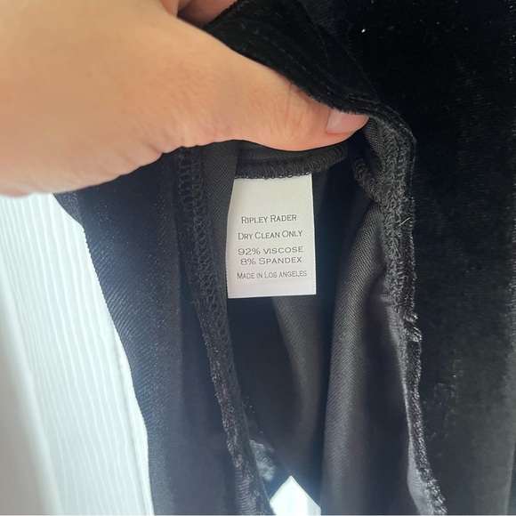NEW RIPLEY RADER velvet bodysuit size 3 - Picture 4 of 4